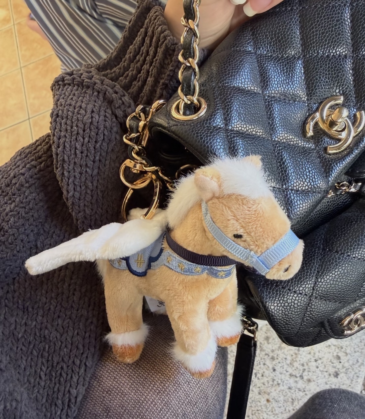 🇬🇧Harrods 限定🐴 天使小飛馬掛飾😍  