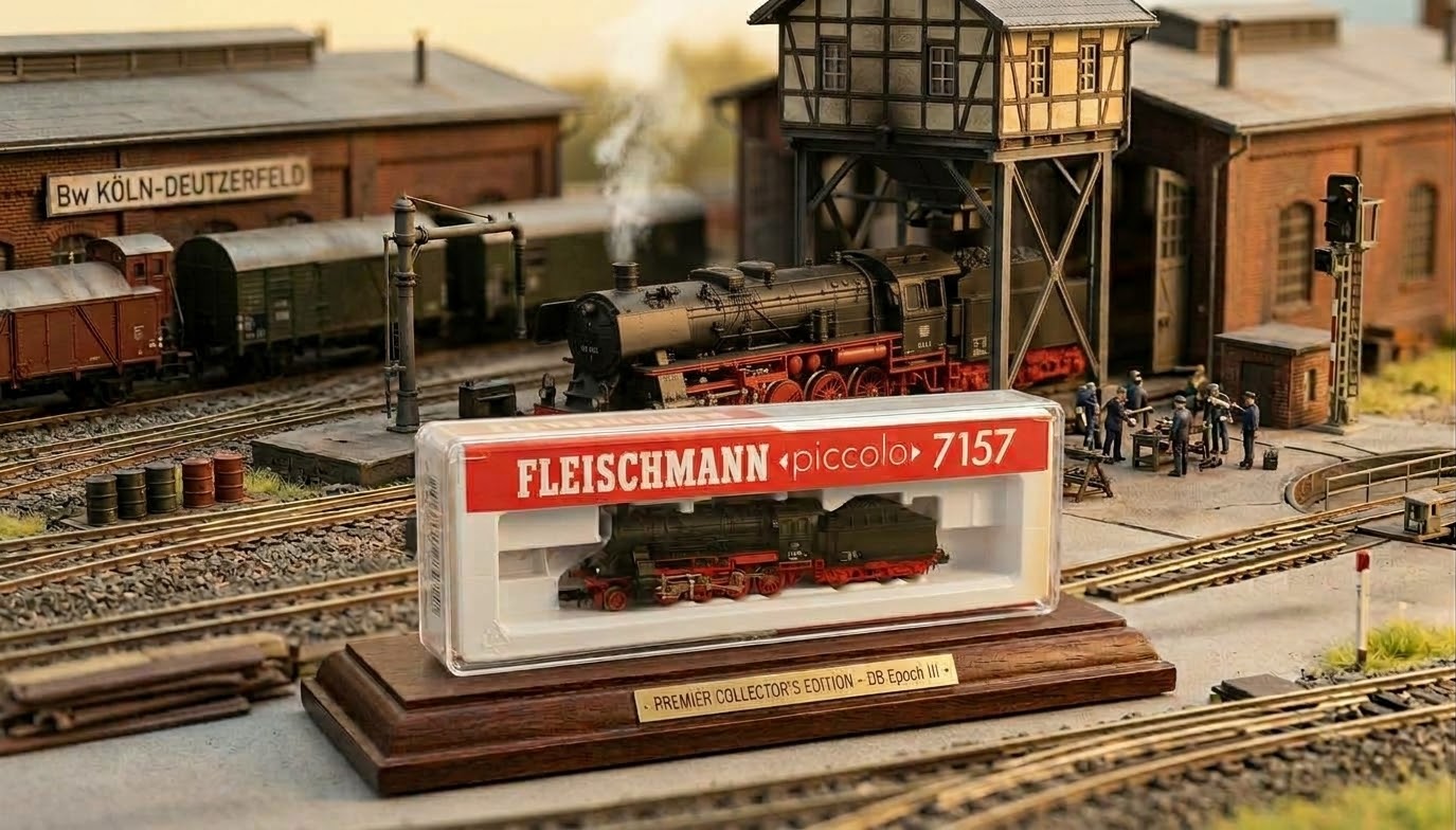 Fleischmann N scale (1:160) German Federal Railway (DB) class BR 56 2659 2-8-0 steam locomotive with tender