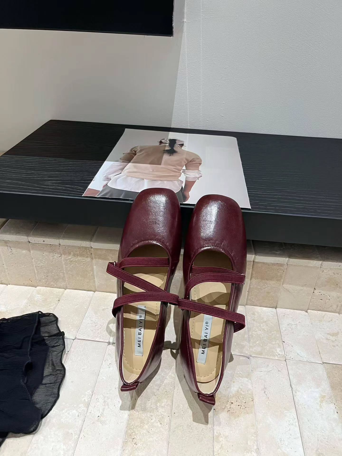 6638-110 交叉双带玛丽珍 🇨🇳