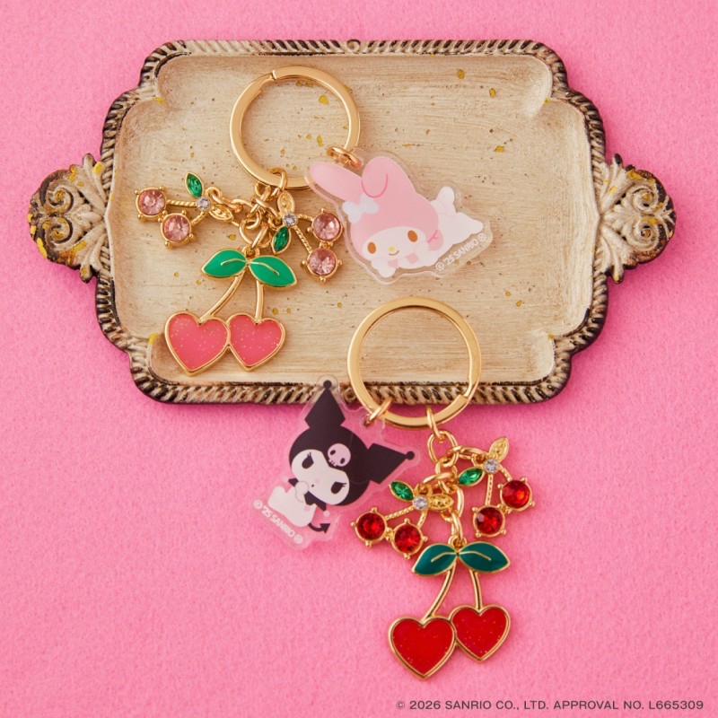 日本預訂📍日本雜誌Sanrio串串款鎖匙扣盲盒