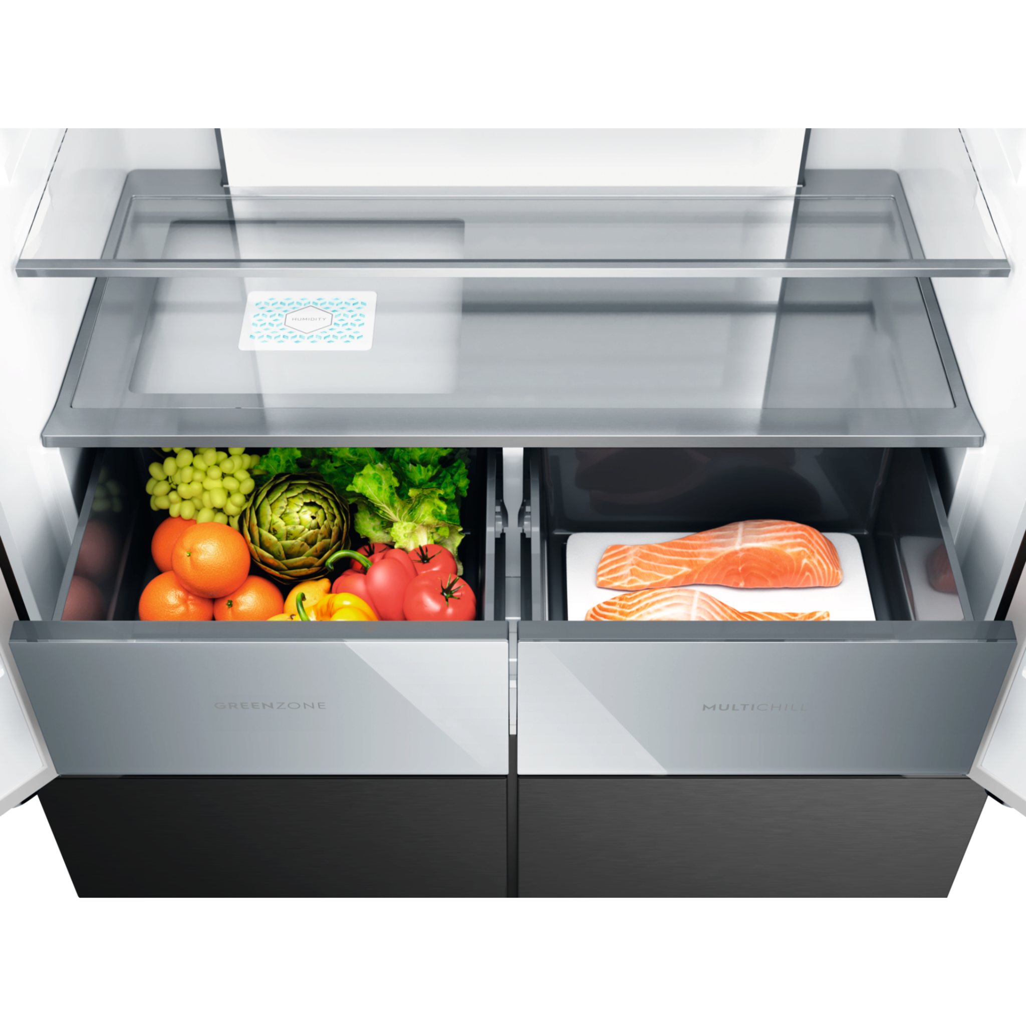 Electrolux 536L UltimateTaste 500 French Door Inverter Fridge (EQE5300A-B)