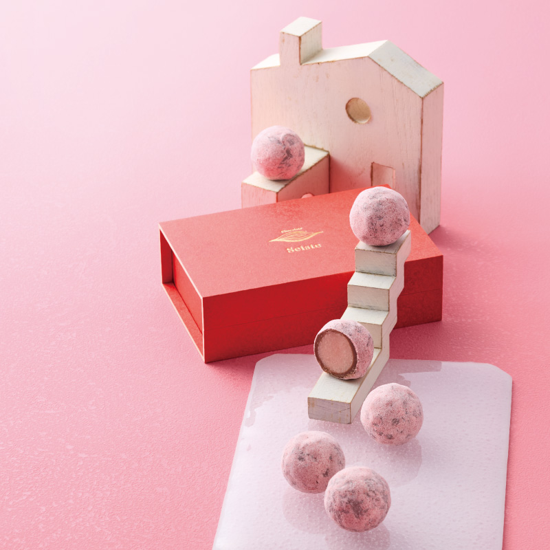 SEISTE 一滴甘露 古都華草莓巧克力 (6入)