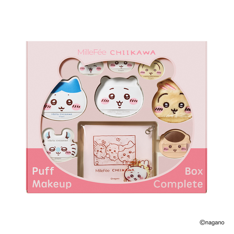 日本預訂📍Chiikawa x MilleFée可愛化妝粉撲套裝 23/1日本開售