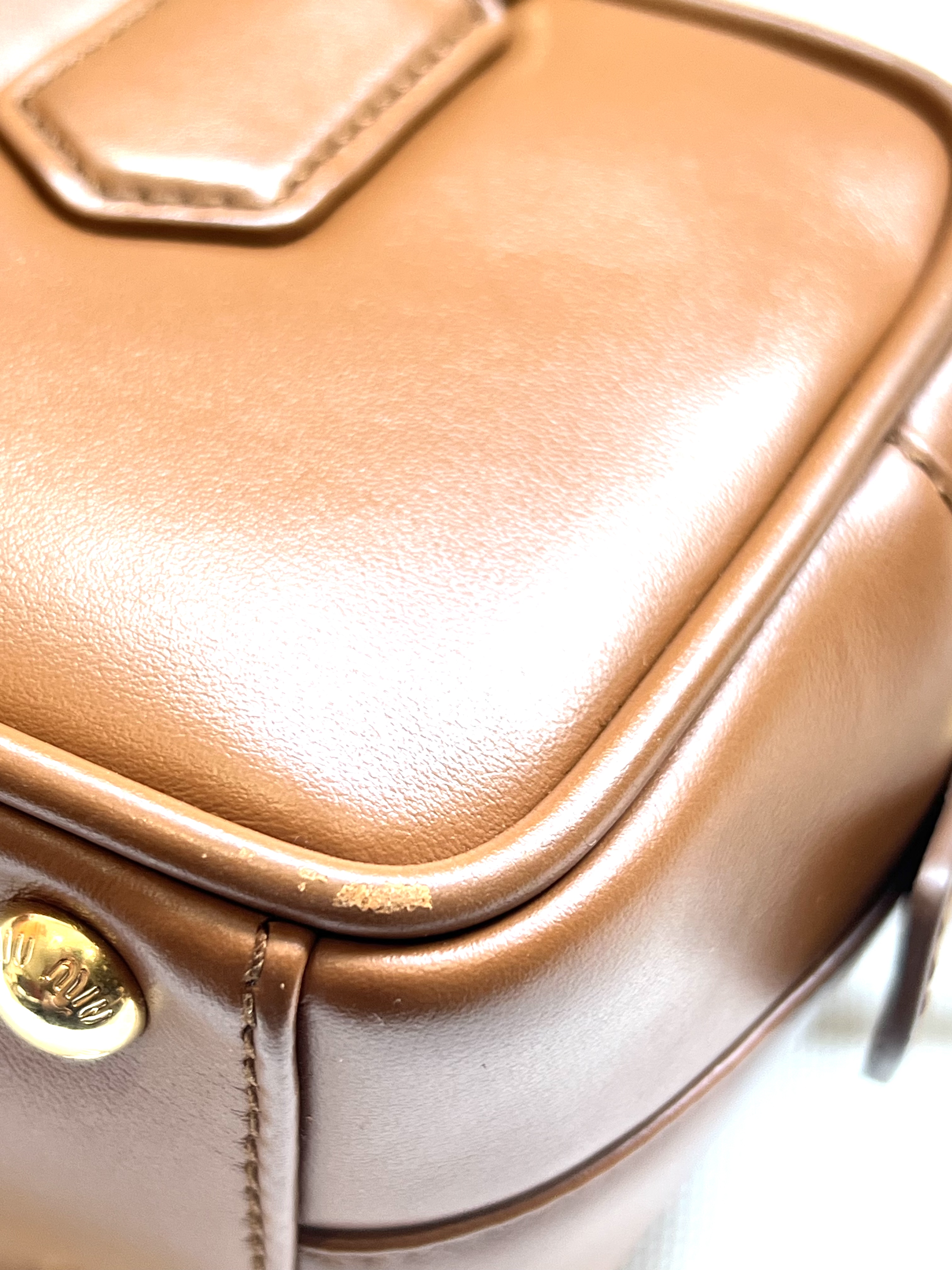 Pre-Owned Miu Miu Arcadie leather handbag / Product Code: 26041641