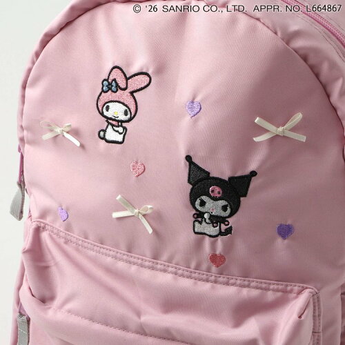 🆕【⭐訂購⭐】 🇯🇵日本直送🌀#Sanrio 刺繡 蝴蝶結 #兒童背包［2款選］🌀[ELBD-0017][260302]