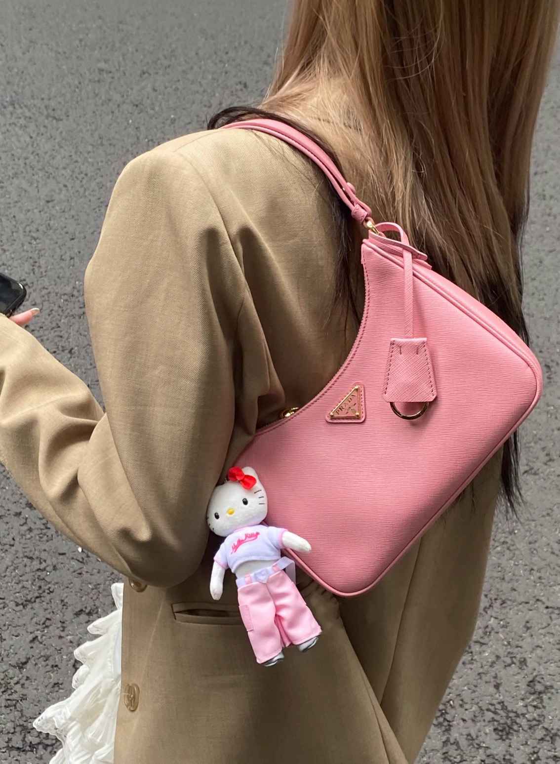 訂貨 ✈️ Prada Re-Edition 2005 Mini Bag 粉紅色 Size 18x22x6.5cm