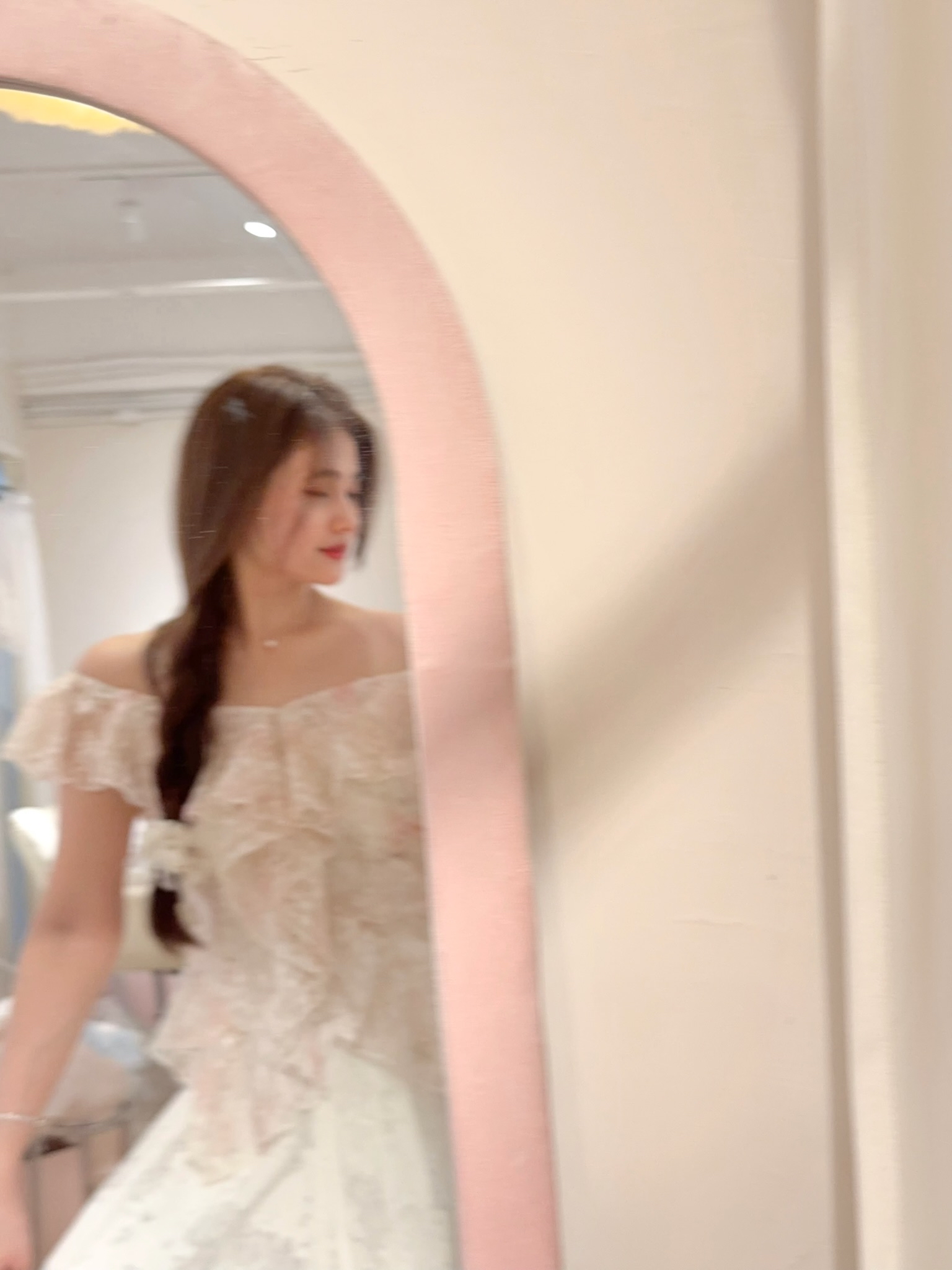 #HANNA-made# The Ethereal Ruffle Blouse
