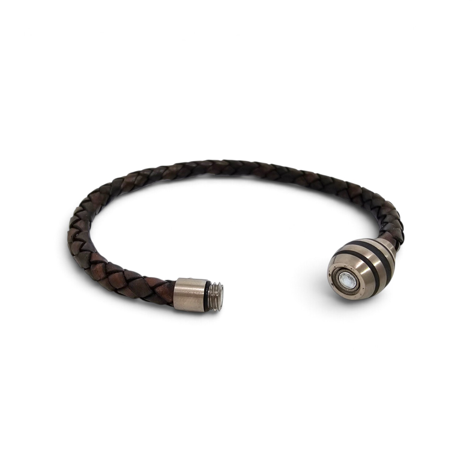 Boccia Titanium 0347-09 Bracelet 鈦金屬 / 真皮手鏈