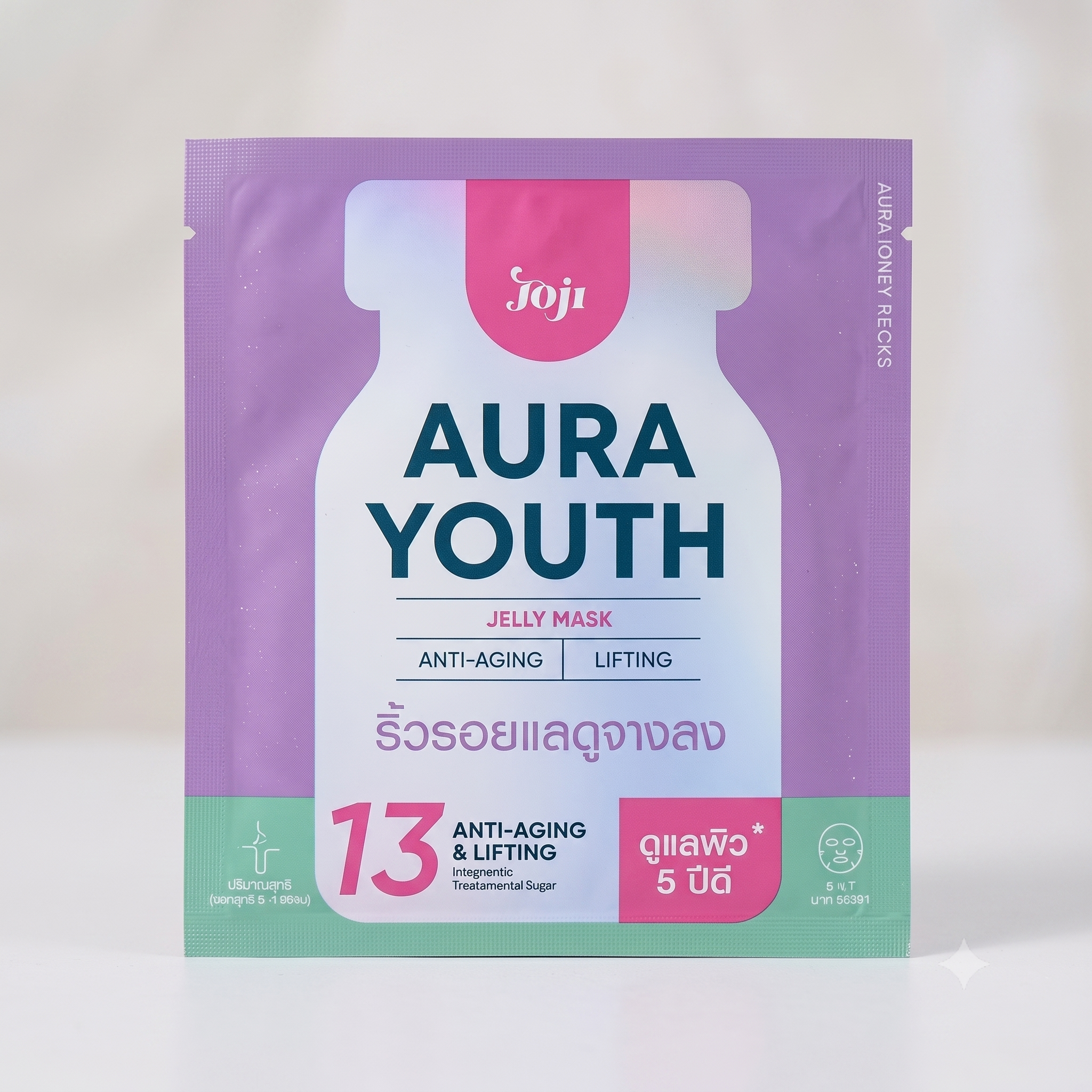 Joji Aura青春果凍緊致年輕高效獨立精華面膜一片裝