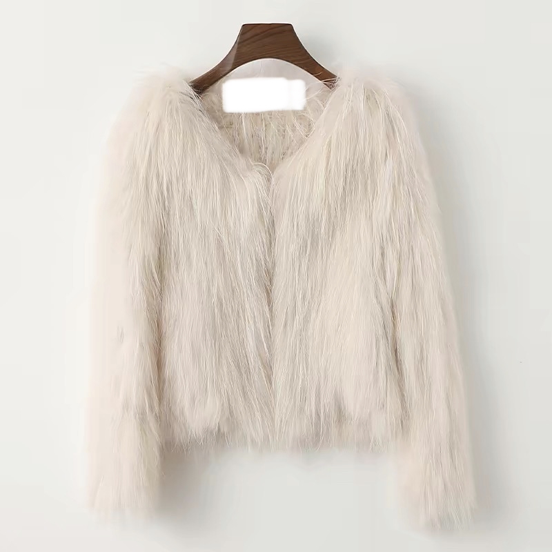 店主自留 韓國彷水貂毛皮草外套（高質量）