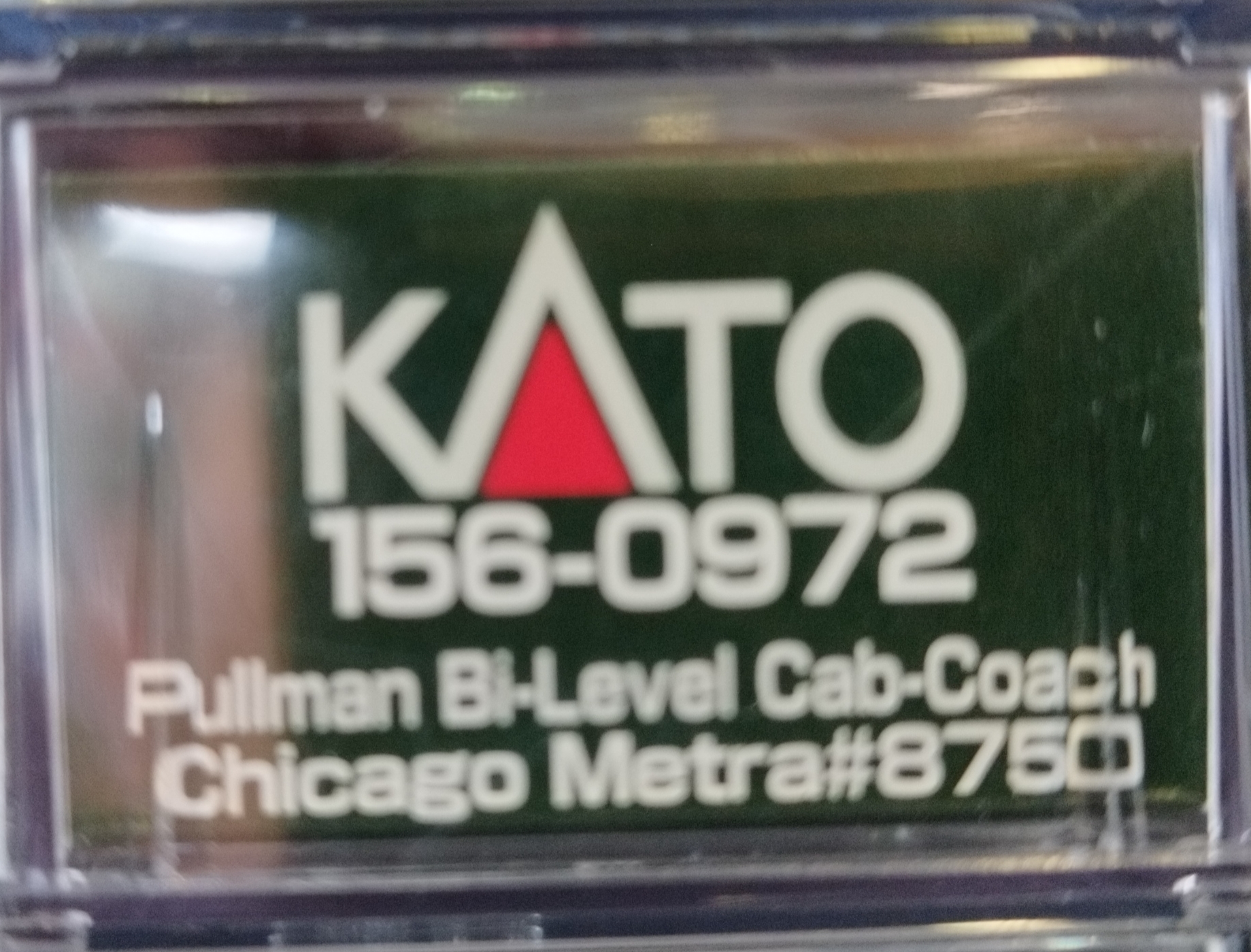 Kato N Scale #156-0972 Pullman Bi-Level Cab-Coach 
