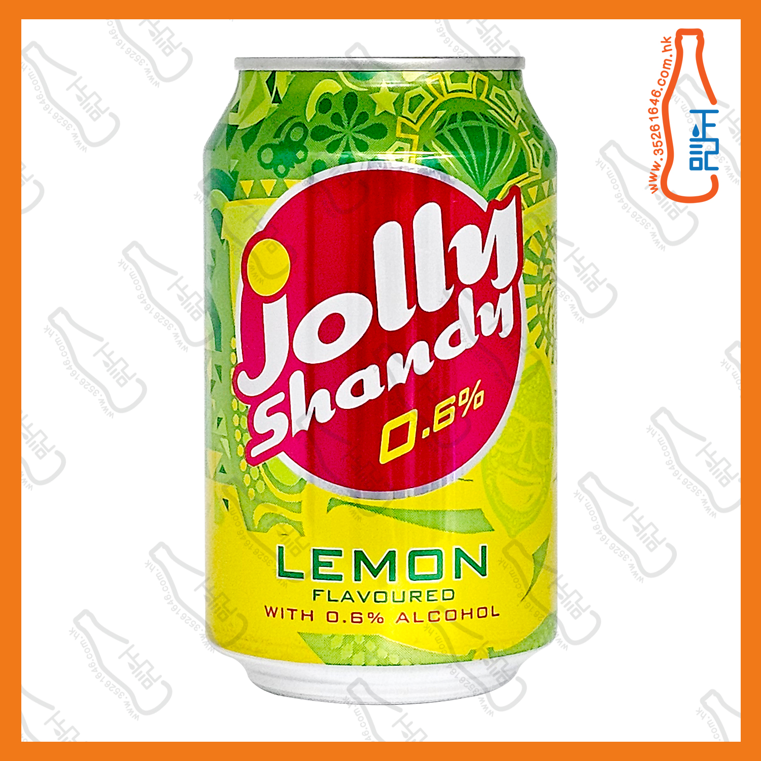 ==Jolly Shandy樂怡仙地 檸檬味 330ml x 6罐 / 份