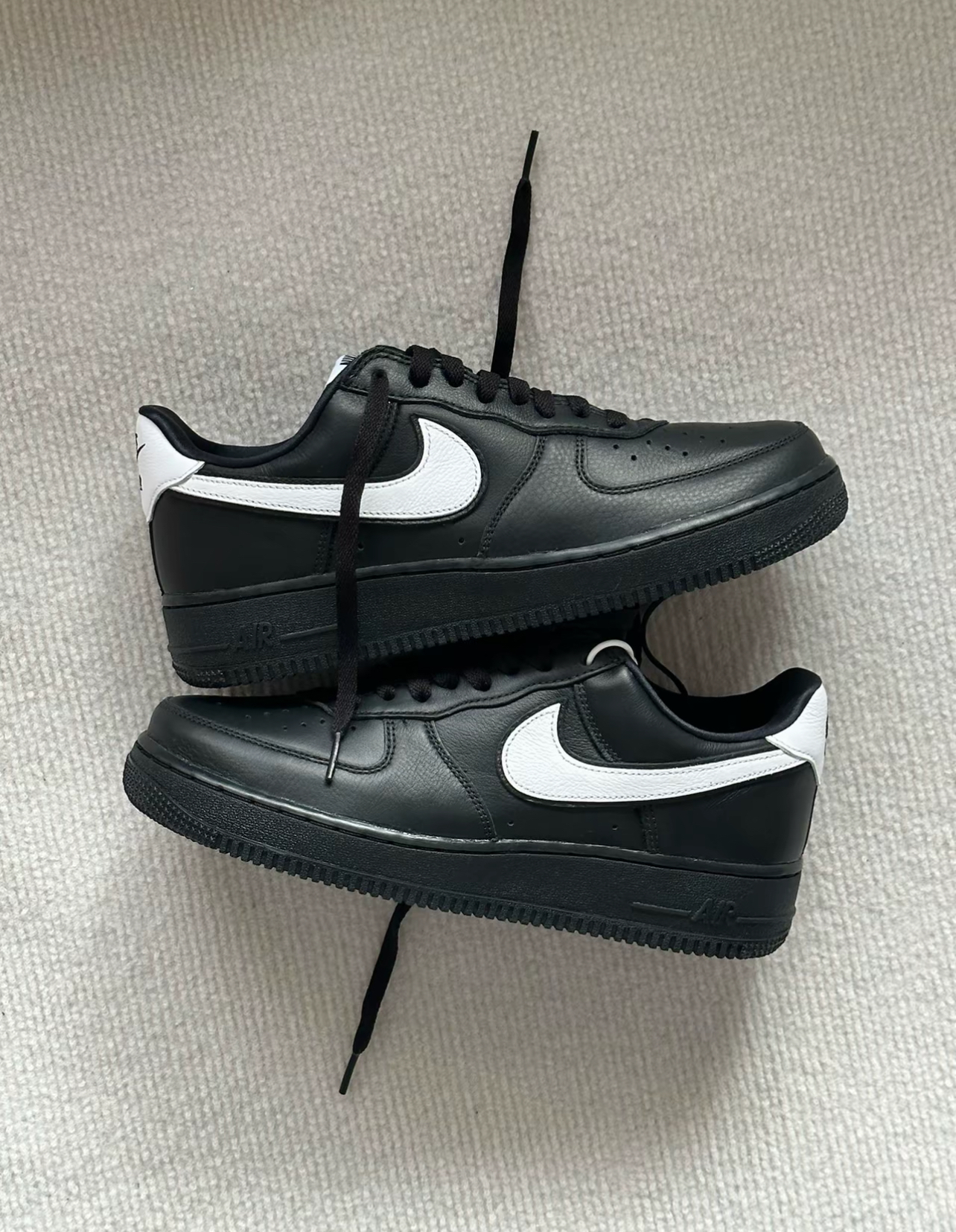 CQ0492-001 Nike Air Force 1 Low QS Black White CQ0492-001