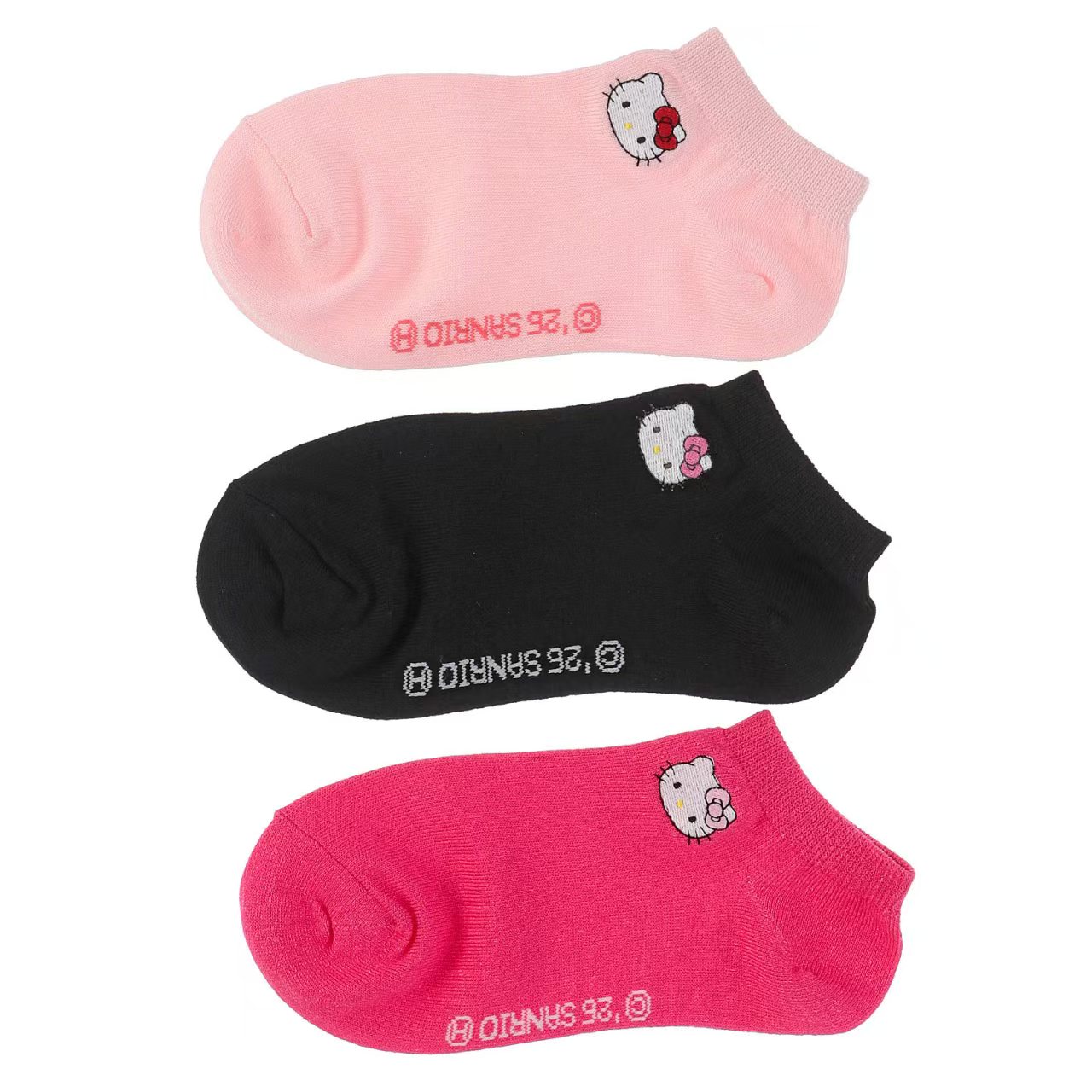 日本直送～ Sanrio 女裝涼感船襪 3 對組