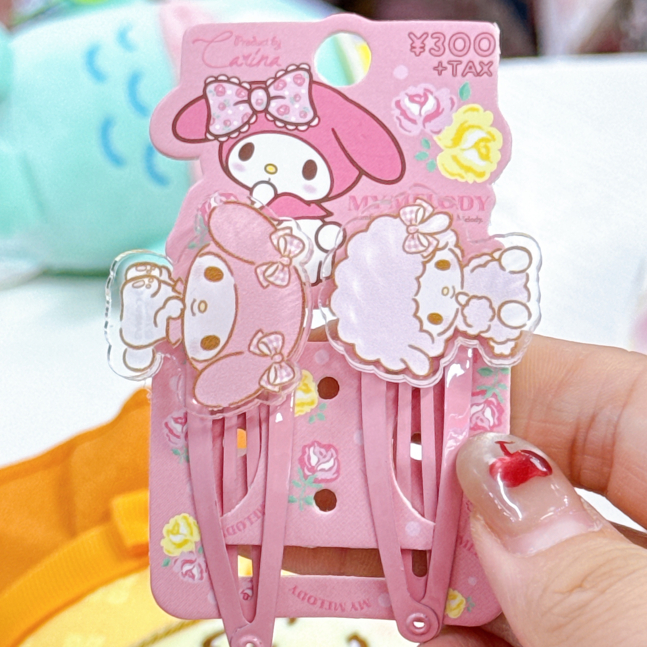 日本直送日本版sanrio髮夾