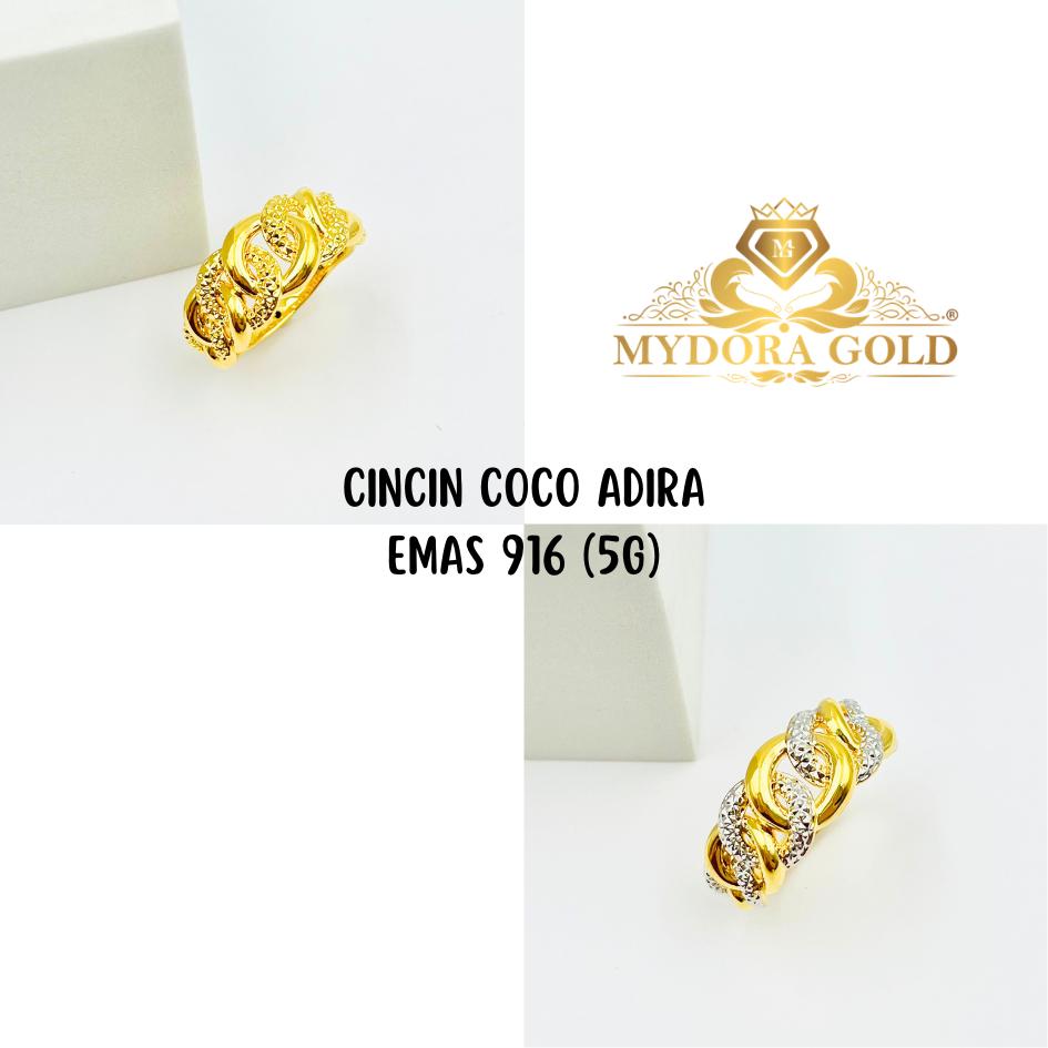 MYDORA Cincin Coco Adira (5G) l EMAS 916/22K