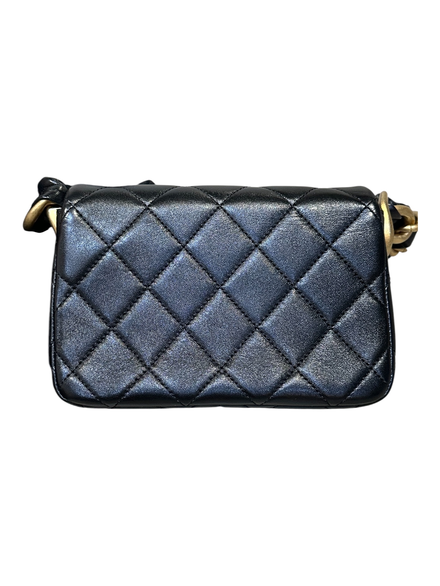 Pre-Owned CHANEL 24S Small Flap Shoulder Bag 