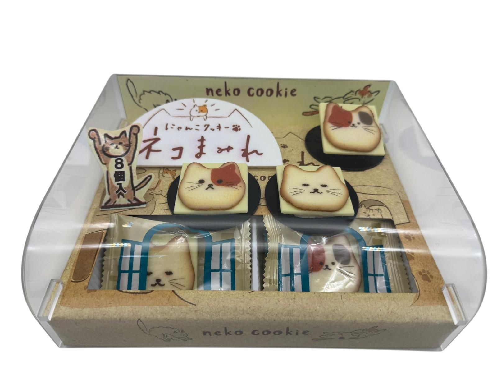 🇯🇵日本信州貓貓 白巧克力夾心餅乾 8塊/盒