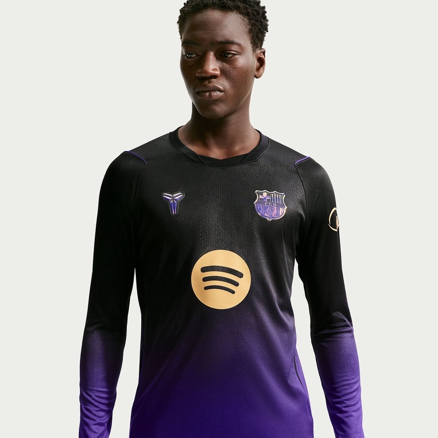 Nike Barcelona 巴塞羅拿 2026-27 作客長袖球迷版球衣 (可加印字章) 