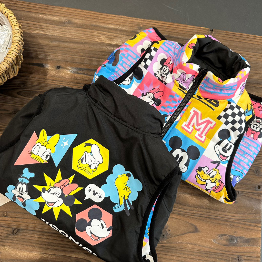 日本BD迪士尼雙面夾棉背心 -1件- 現貨