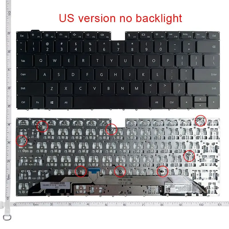 DSLA REPLACEMENT LAPTOP KEYBOARD Huawei Matebook X Pro MACHC-WAX9 MagicBook Pro HBL-W19L W29 MateBook 14 KLV-W29L 2Y7J