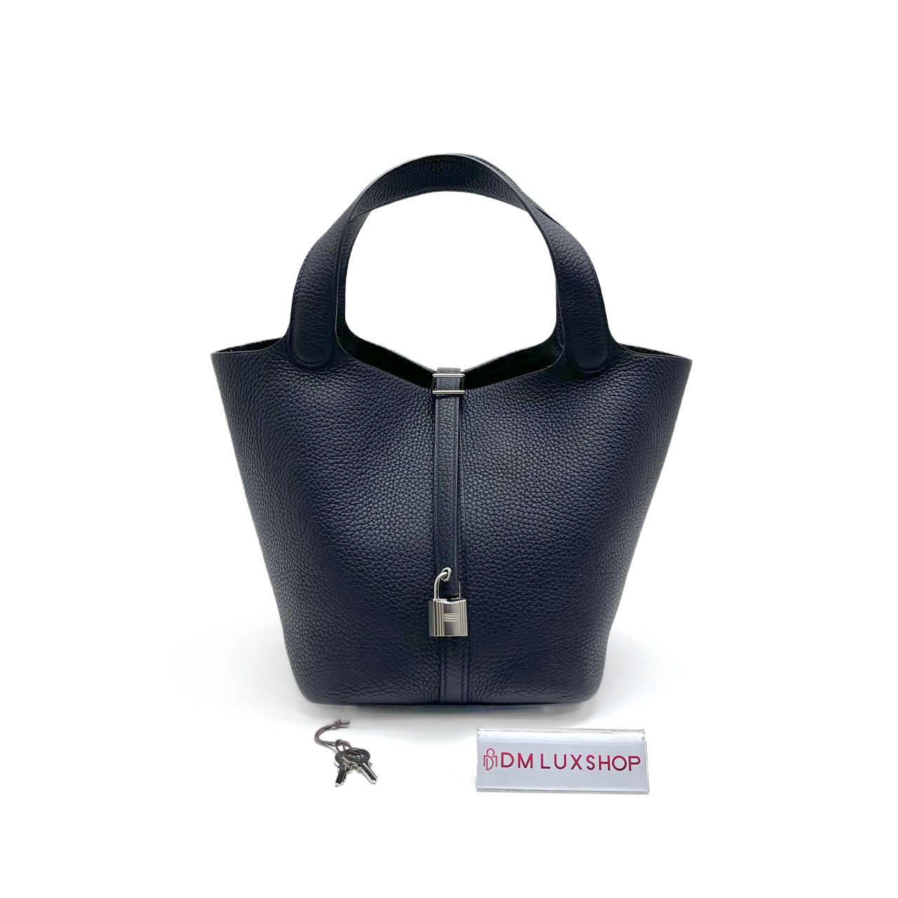 Hermes Picotin 22 Bleu Nuit PHW (Stamp U, Y: 2022)
