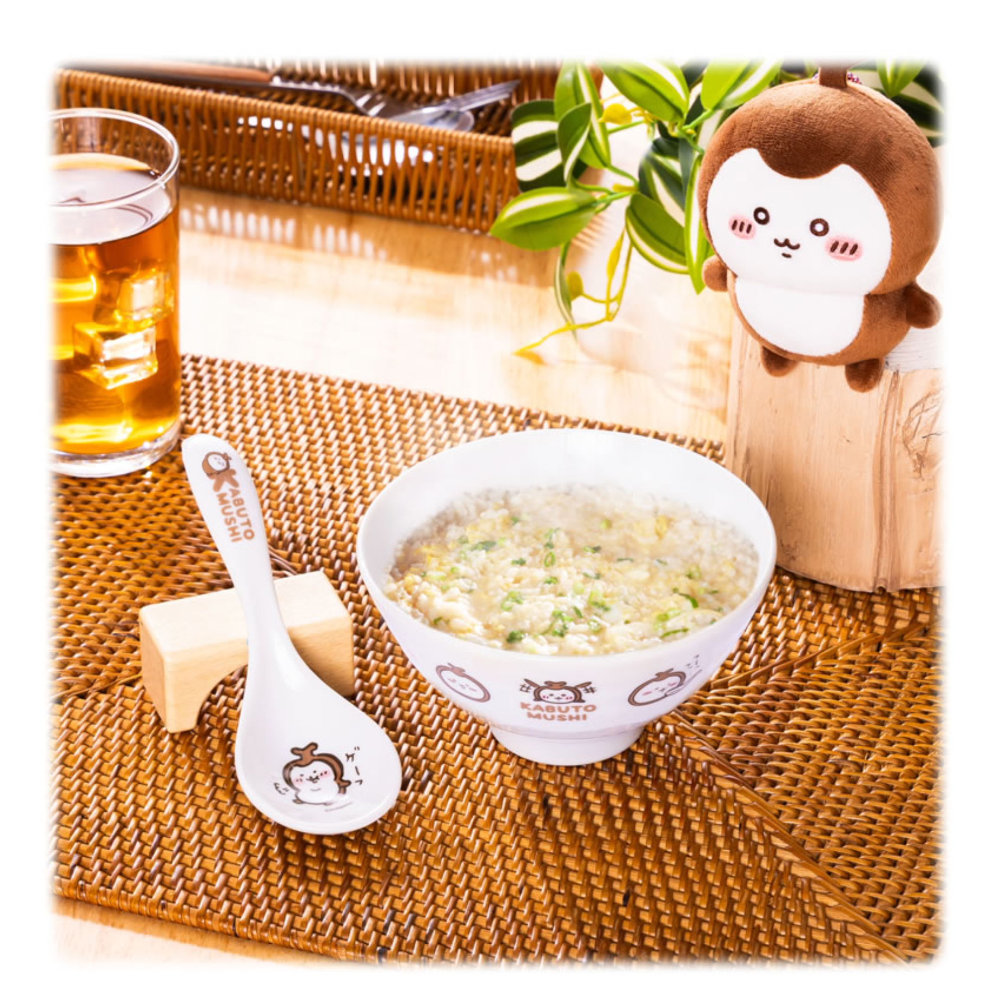 🎀【預訂】Chiikawa 甲蟲飯碗與湯匙組