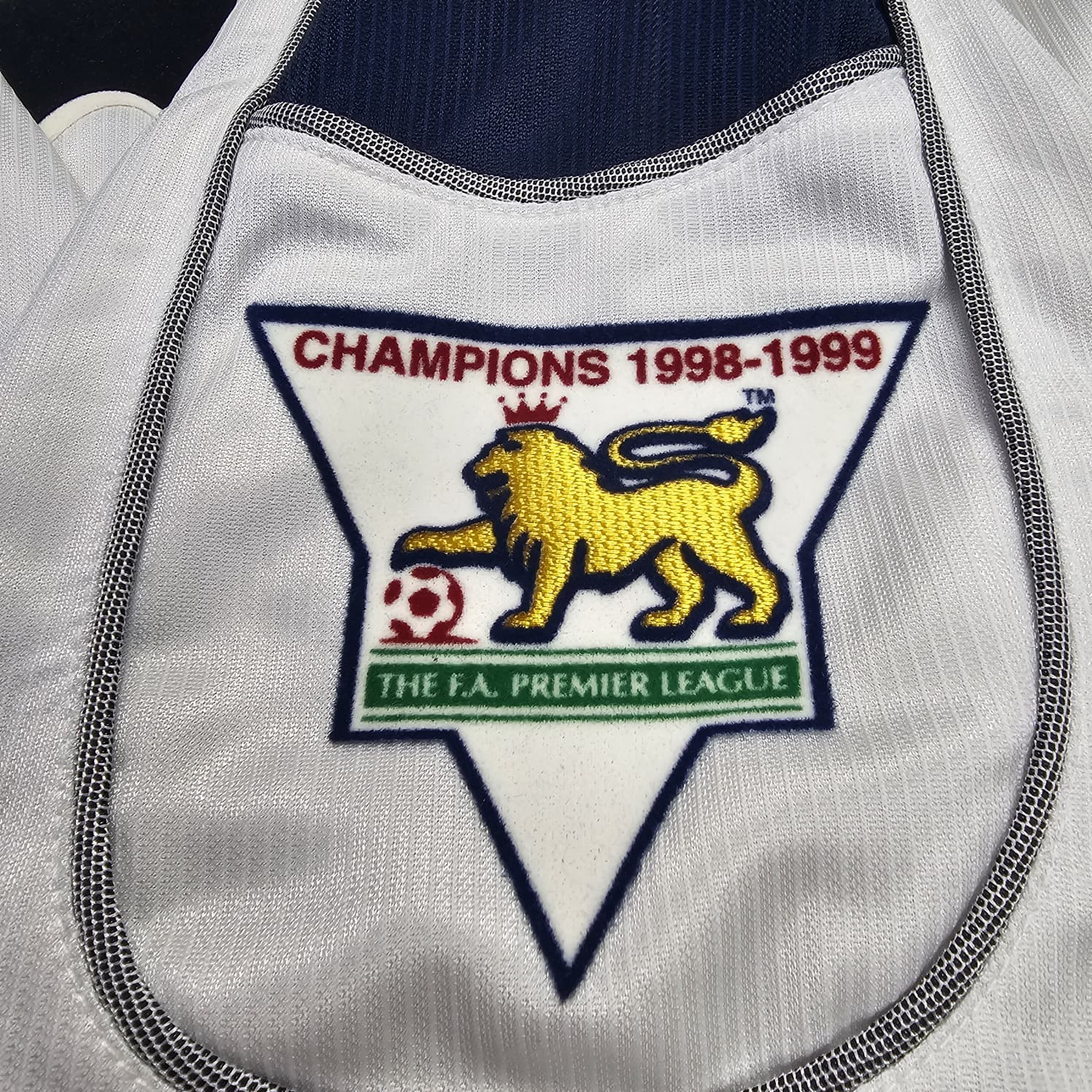 1999-00 Manchester United Away Shit #6 STAM - 8.5/10 - (XXL)