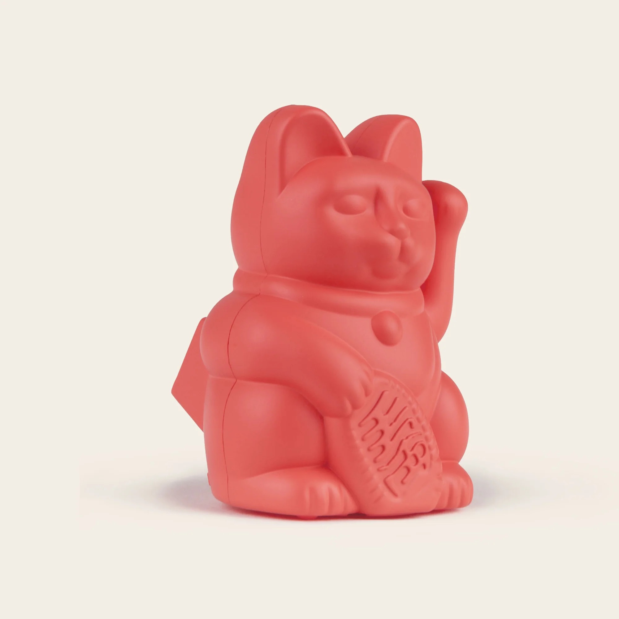 📦訂購 Donkey Products Lucky Cat Solar (NEON ORANGE) 霓虹橙色 太陽能 招財貓