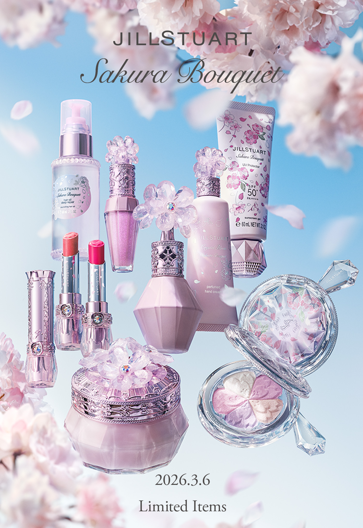 🎀【預訂】 Jill Stuart Sakura Bouquet 🌸  UV protector 60g
