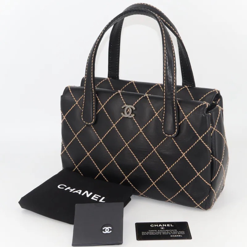 Chanel Wild Stitch Coco Mark Handbag