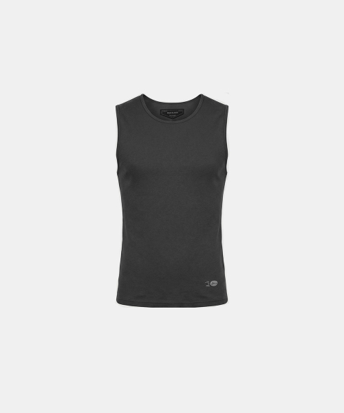 BS Cotton Jersey Classic Tank - Charcoal