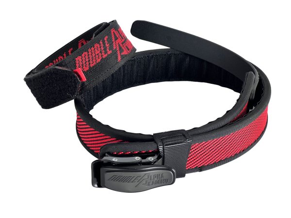 Double Alpha Academy Ratchet Belt Black