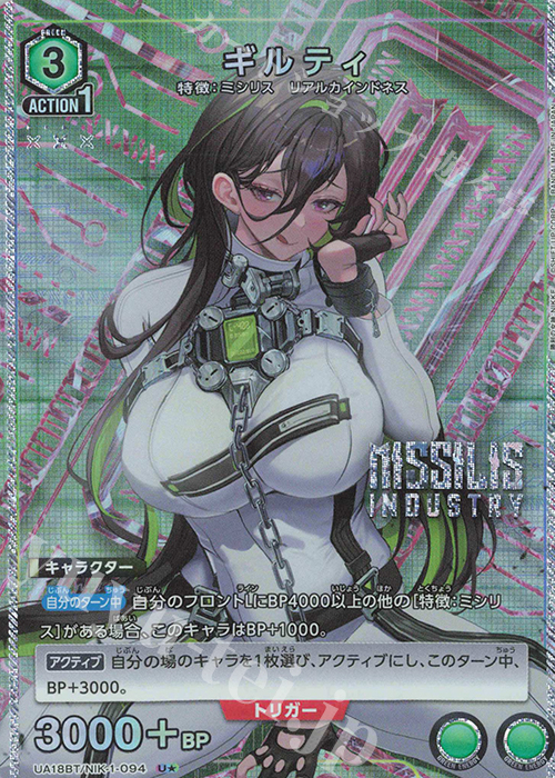 UA18BT/NIK-1-094  ギルティ(パラレル) U★