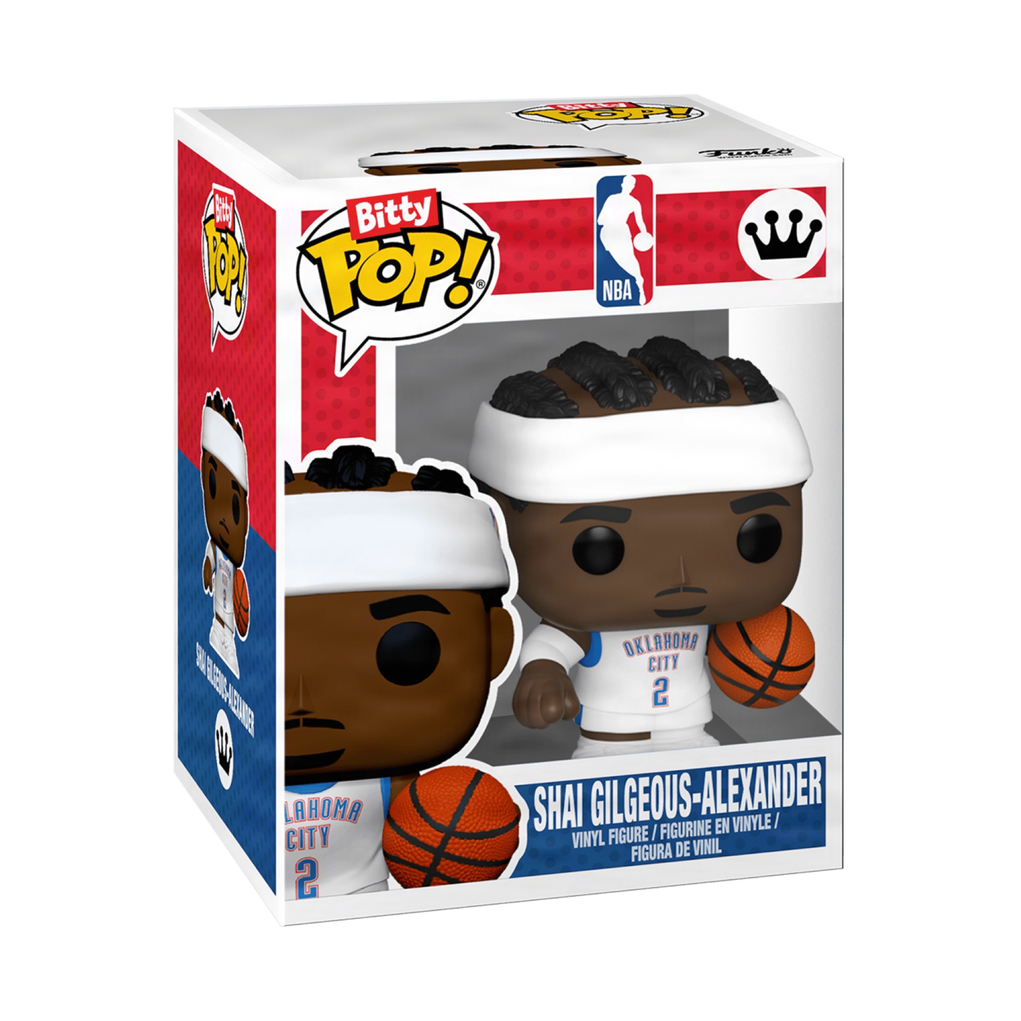 📦訂購 美國代購 Bitty POP! Town: NBA Arena - OKC Thunder with Shai Gilgeous-Alexander Figure 模型