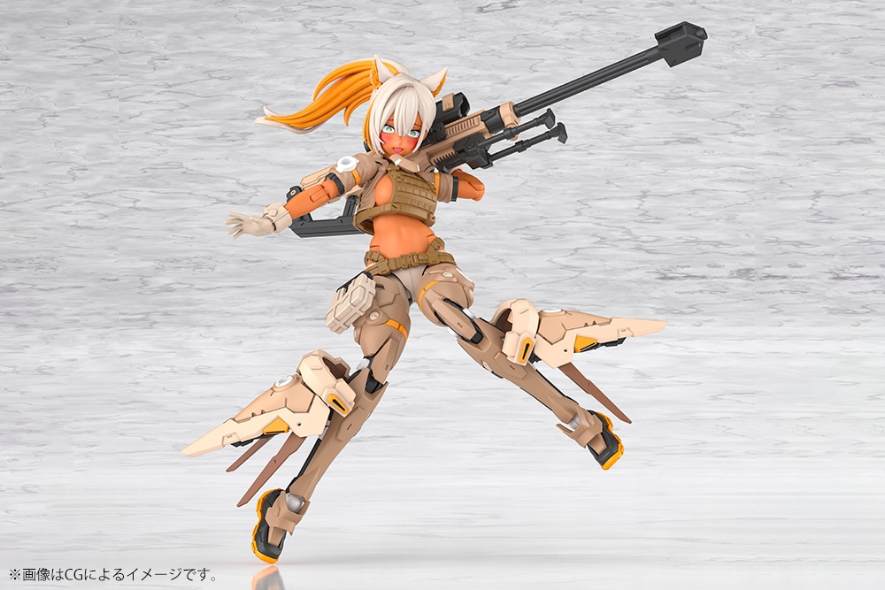 (預訂訂金 $100) (總價 $315) 壽屋 Kotobukiya Megami Device 女神裝置 Yggdrasis Skoll Sharpshooter Tempest 模型 (KO08640) (行版) 