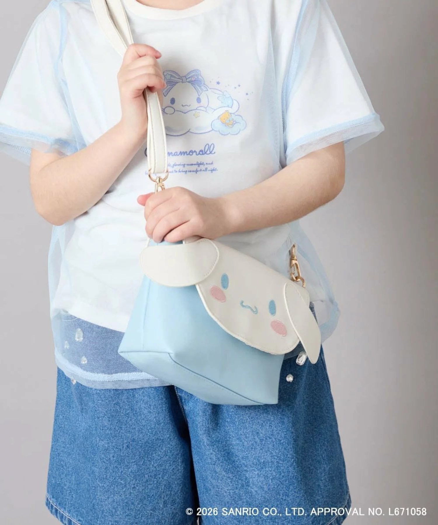🆕【⭐訂購⭐】🇯🇵 日本直送 🌀#Sanrio 立體大頭造型 單肩包［2款選］🌀 [ELGD-0123][260824]