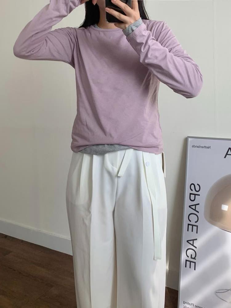 221645 6色長袖Tee