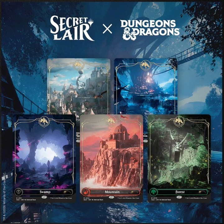 Secret Lair x Dungeons & Dragons®: Lands of the Forgotten Realms