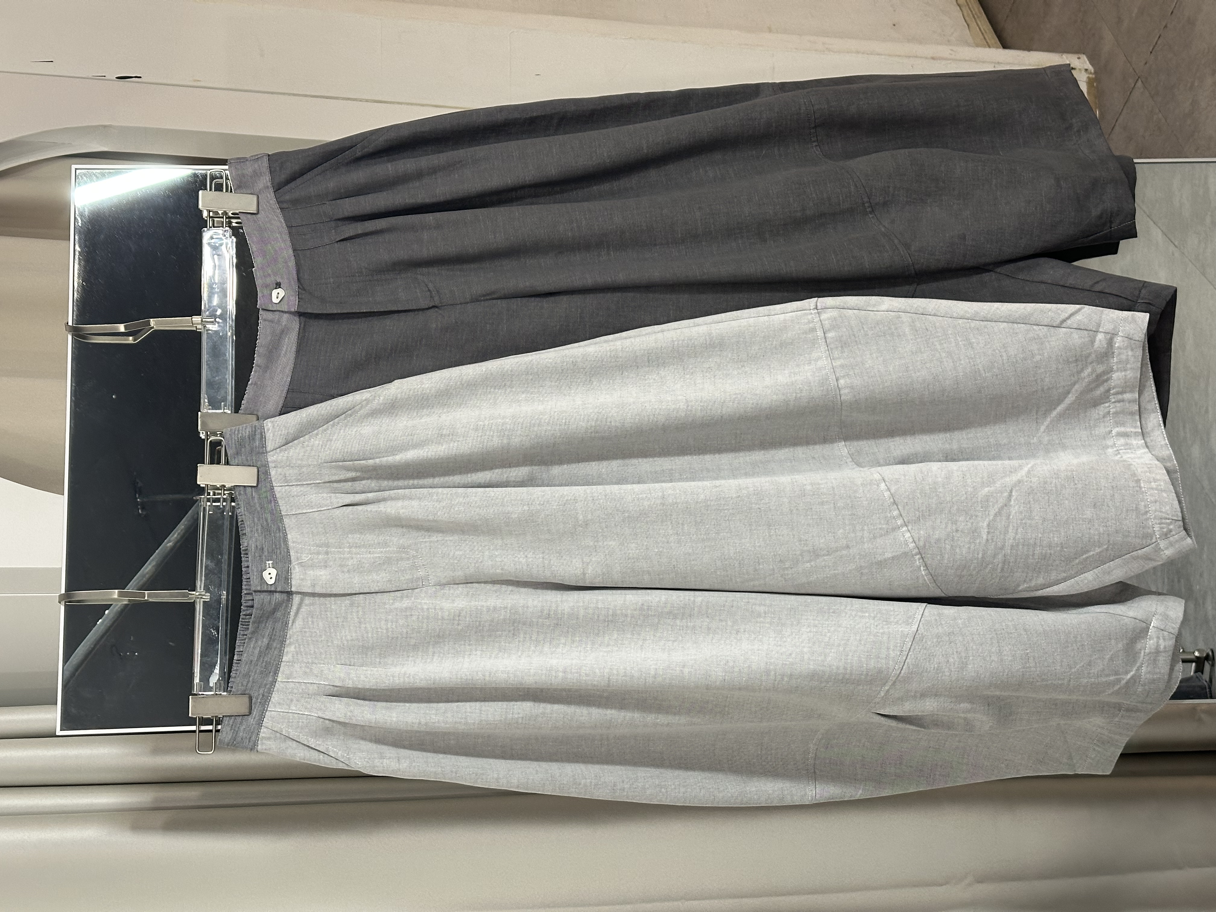 SS2602 時尚寬鬆亞麻休閒褲