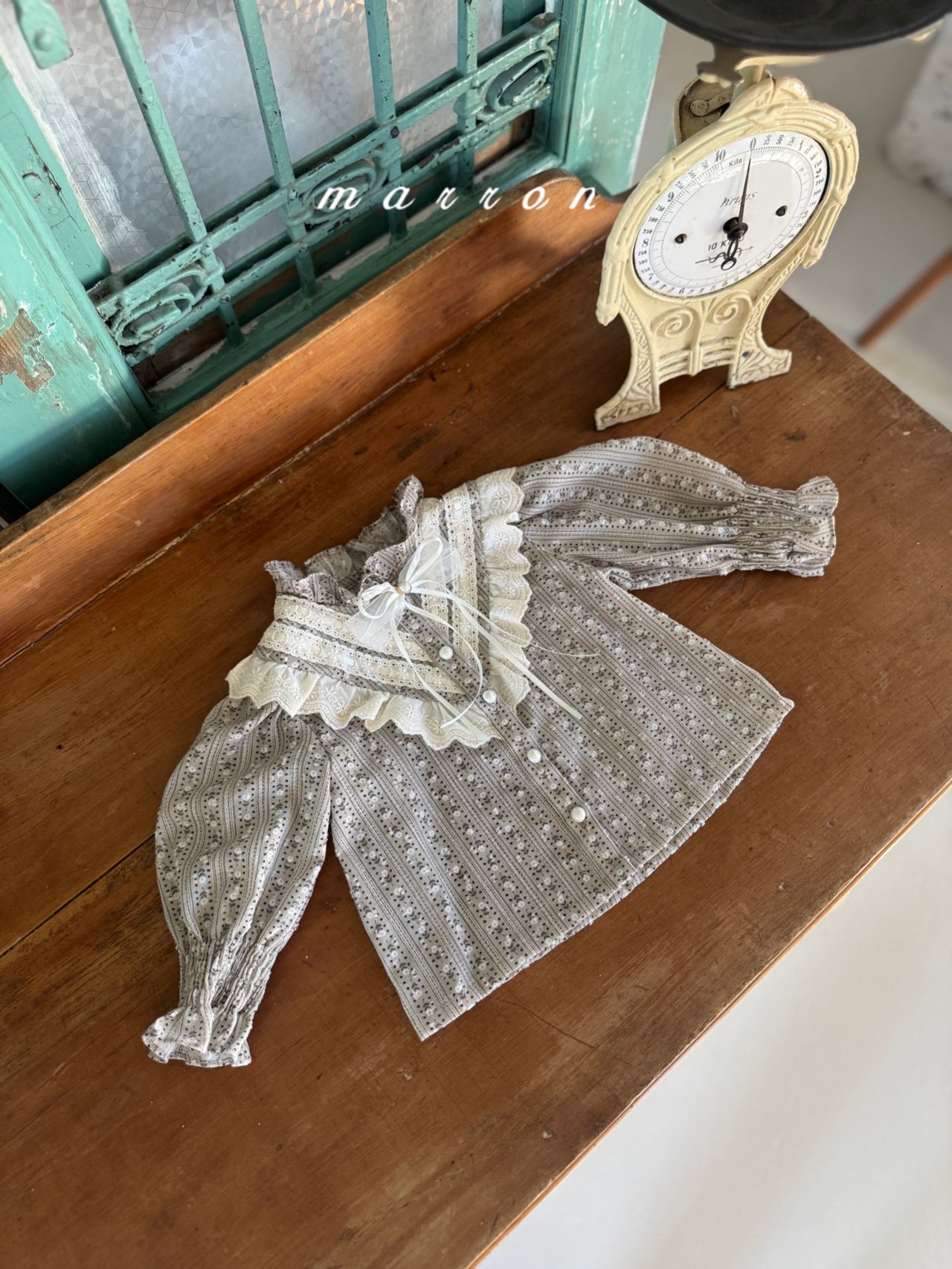 🇰🇷Marron blouse