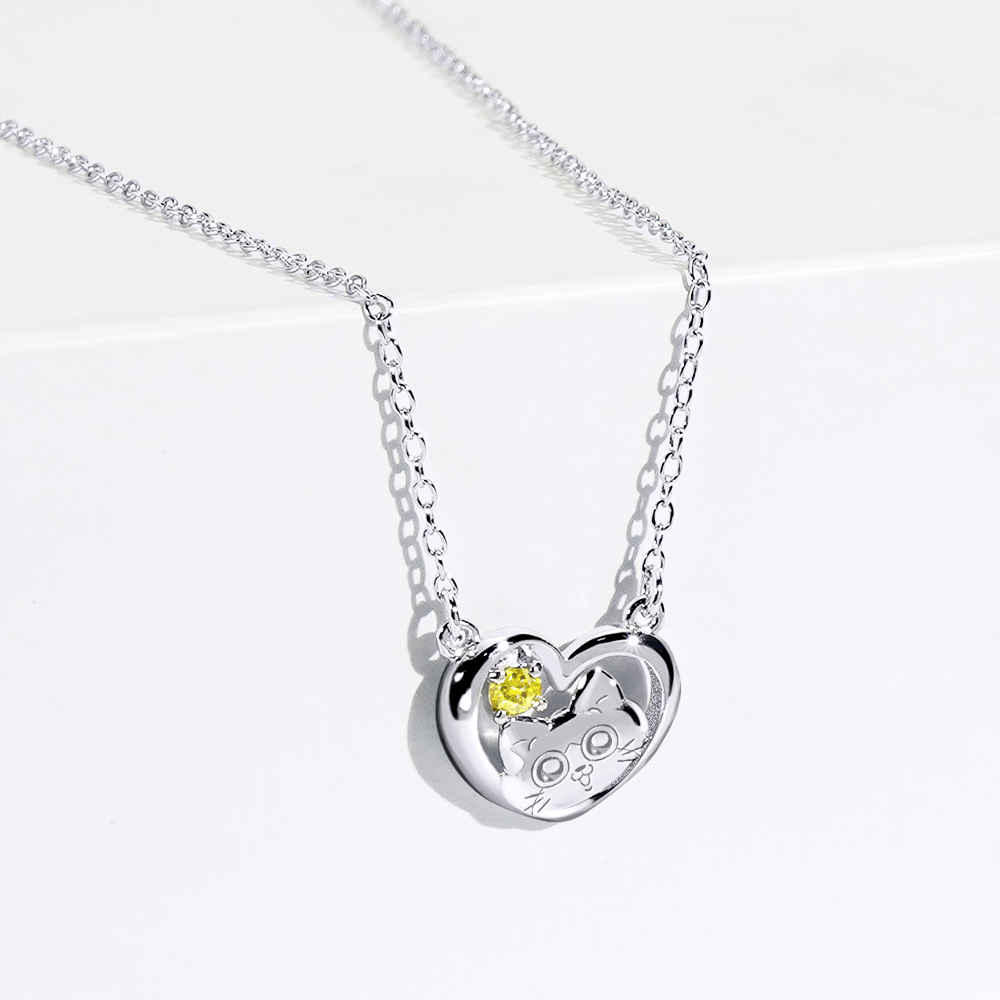 📦訂購 台灣限定 STORY 故事銀飾 轉生成貓咪的大叔 純銀頸鏈