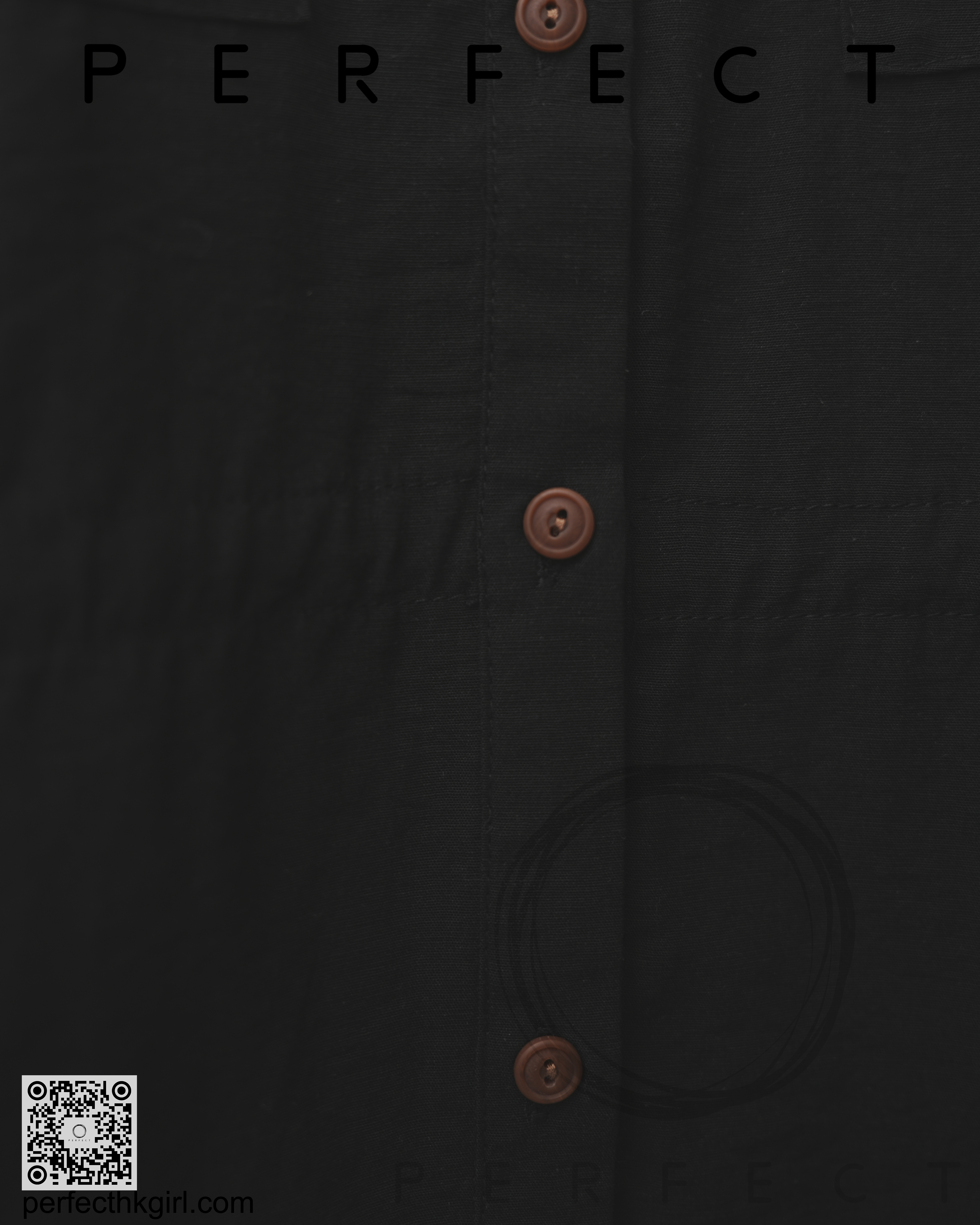 T0045_免皺文青裇衫（顯瘦黑色）