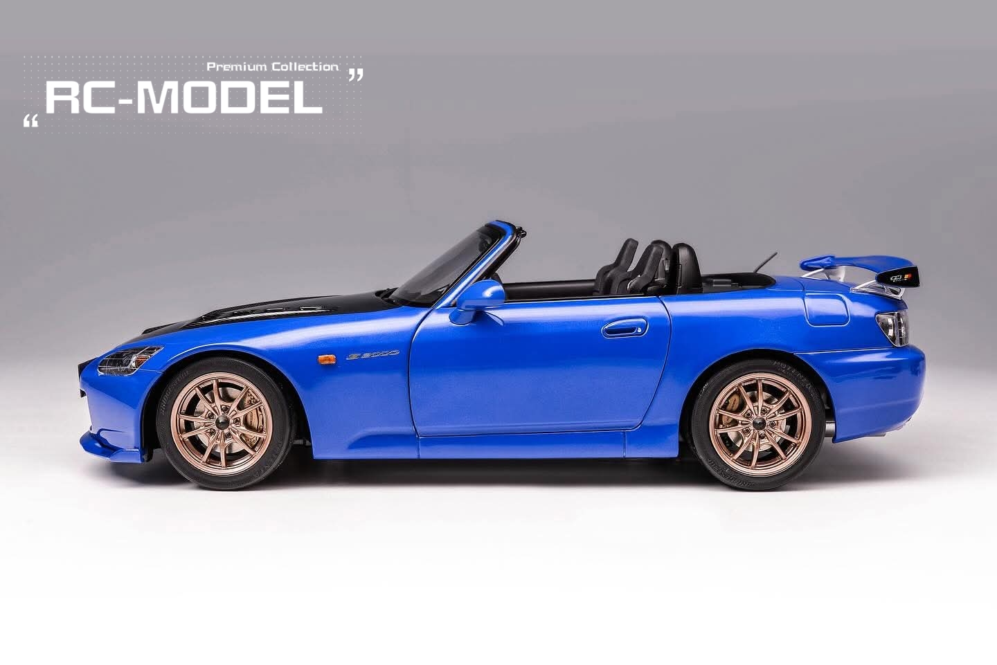  *PRE-ORDER MOTORHELIX 1/18 Honda S2000 (AP2) MUGEN *Apex Blue