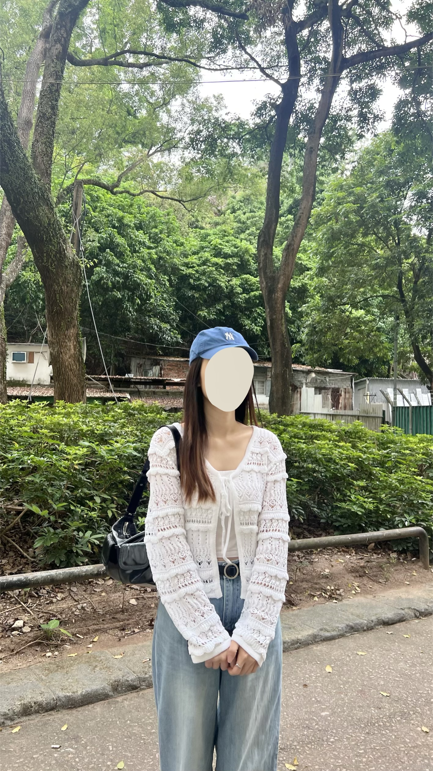 椰子千層雪花冰鏤空外搭 現貨