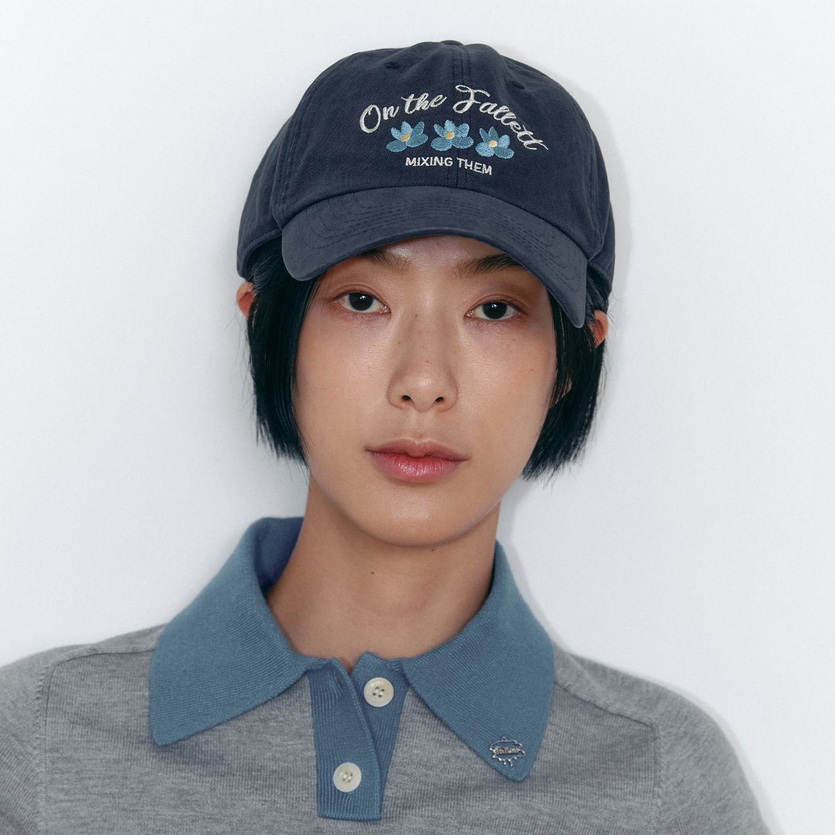 [Fallett] Flower on the Palette Ball cap (2色)