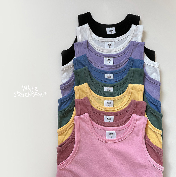 🇰🇷WhiteSketchBook背心