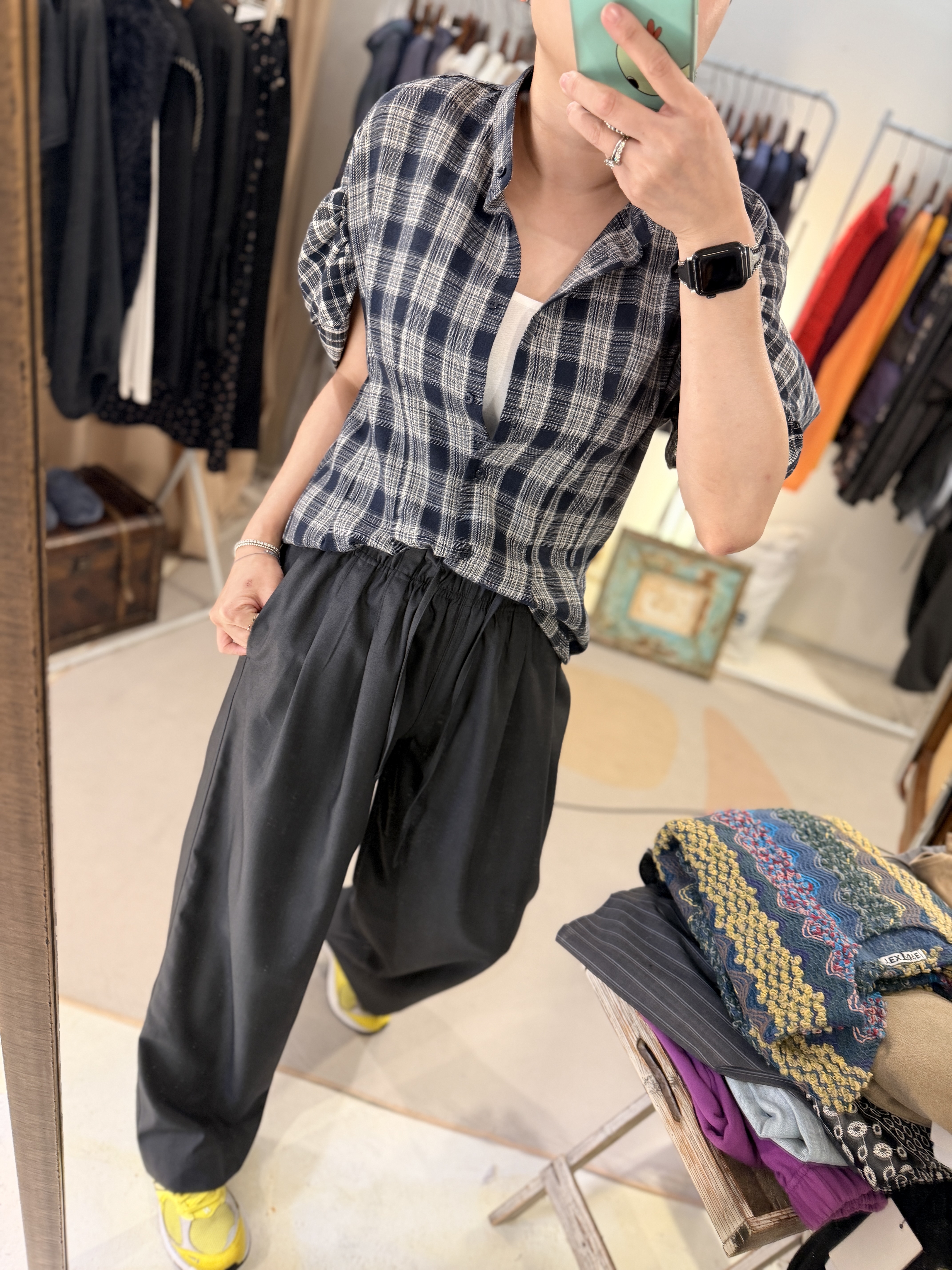 Checked shirt