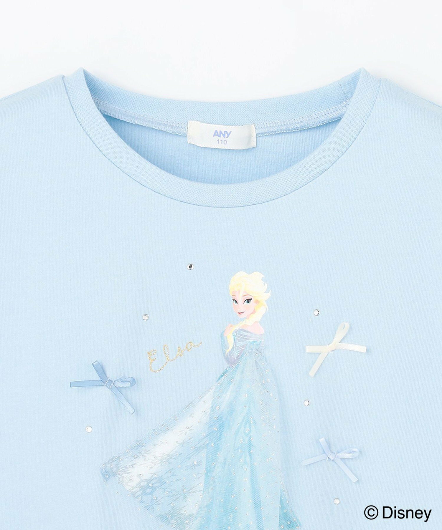 🆕【⭐訂購⭐】🇯🇵日本直送🌀#Frozen 蓬鬆喇叭薄紗袖 短袖上衣［2款選］🌀 [ELFA-0060][260706]