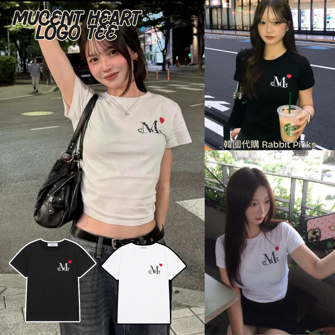 Mucent Lovrits Mini Heart Logo Tee